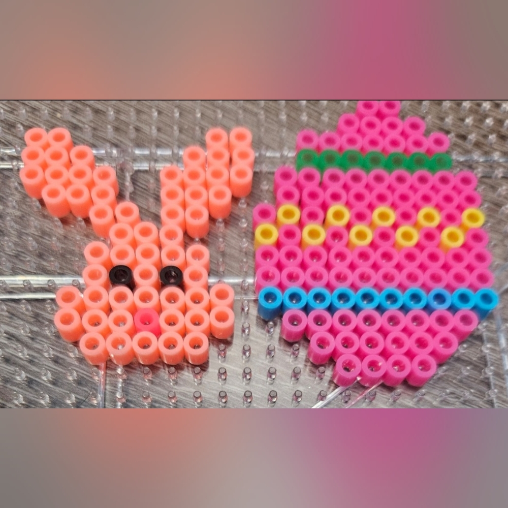 Perler bead magnets you can enjoy all Spring! Available in all shapes and colors